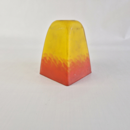 Pate de Verre Art Deco Glazen Lampenkap