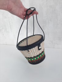 Vintage handtas, tas uit de jaren 60/70