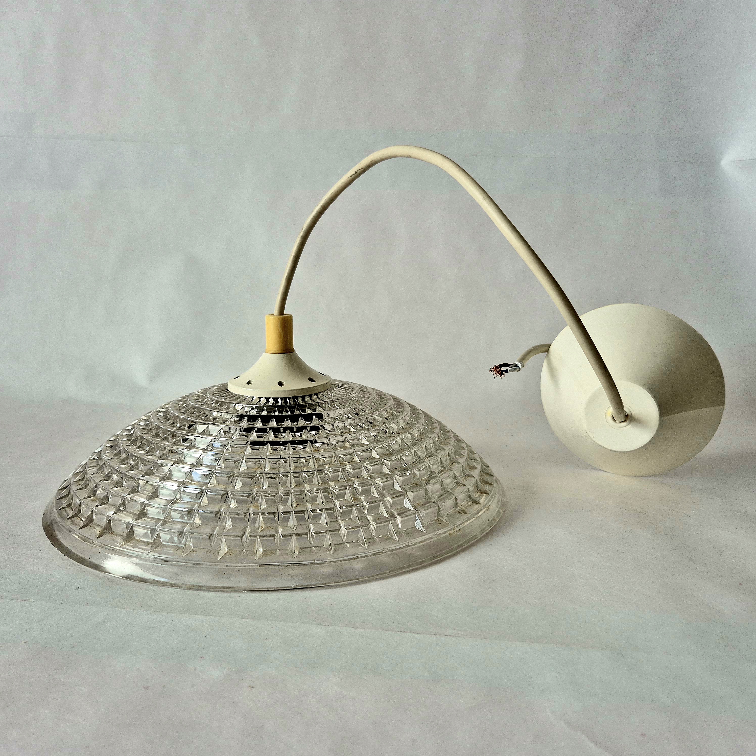 Glazen hanglampje | MCM hanglamp | Glazen hanglamp strak design