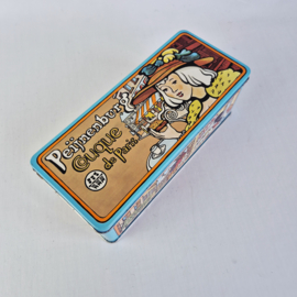 Vintage ontbijtkoekblik 'Peijnenburg'  Couque de Paris