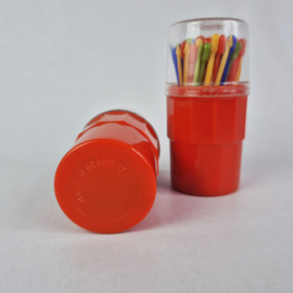 Vintage Teco cocktail prikkers