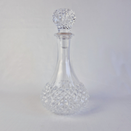 Cristal d'Arques-Durand karaf met 'Longchamp' diamantgeslepen ontwerp