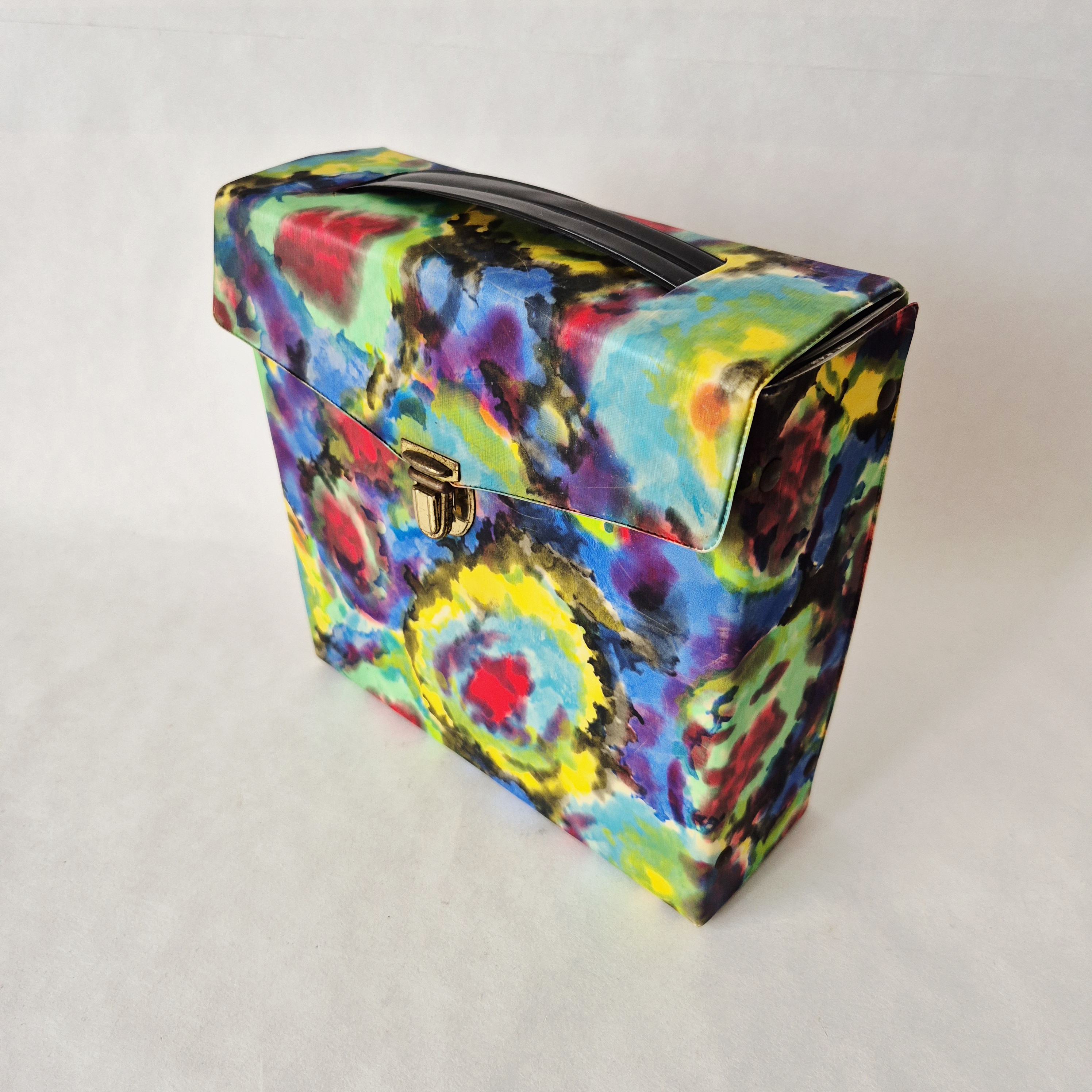 Singles koffer | Vintage jaren 70 koffer voor singles