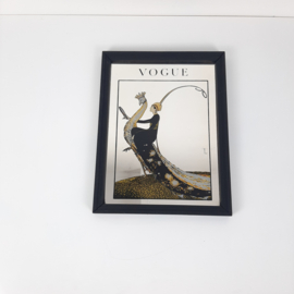 Vintage spiegel Vogue | Art Deco stijl wandspiegel