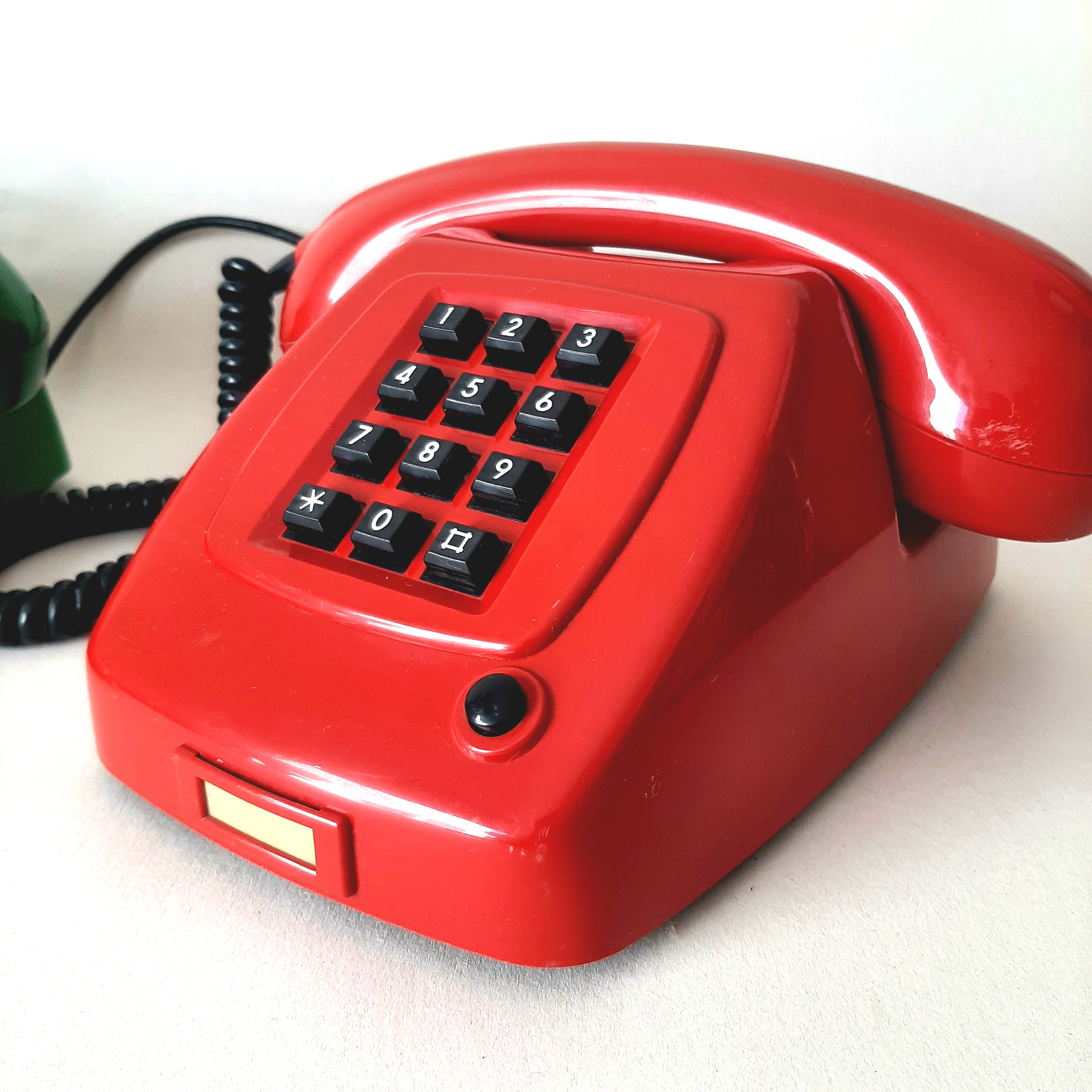 Vintage PTT telefoon | De Luxe Robijn | Jaren 70 telefoon
