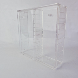 Vintage acryl casettebandjes box