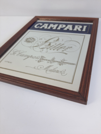 Vintage spiegel Campari | Reclamebord | Campari Italy