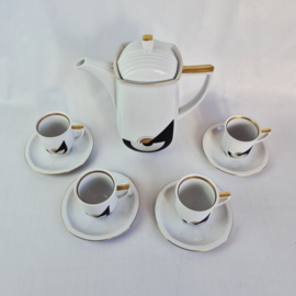 Studio Carlsbad Tsjecho-Slowakije koffieset | Boheme porselein 'Lisette'