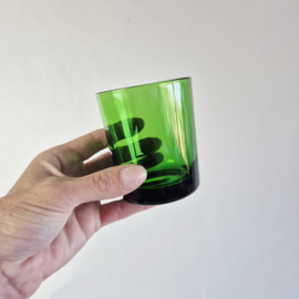 Jaren 70  France Groene Drinkglazen Set van 4