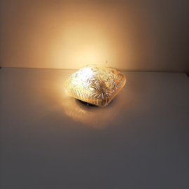 Jaren 60 kleine plafondlamp, Vintage plafonniere