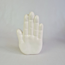 Boekensteun uit de Jaren 80 in de Vorm van een Hand