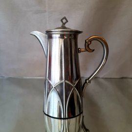 Art Deco Koffiestel, koffieset, Art Deco design, jaren 30 patroon