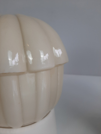 Thabur schroefbol, Art Deco plafondlamp in beige of roze