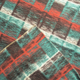MCM Wollen Deken | Oranje, Groen, Bruin, Wit