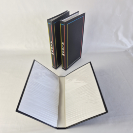 Fotoboek uit de Jaren 80 in Memphis Stijl