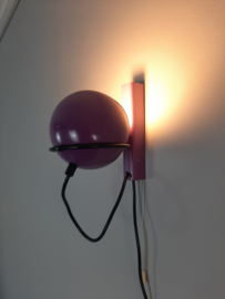 Gepo wandlamp paars, eyeball lamp
