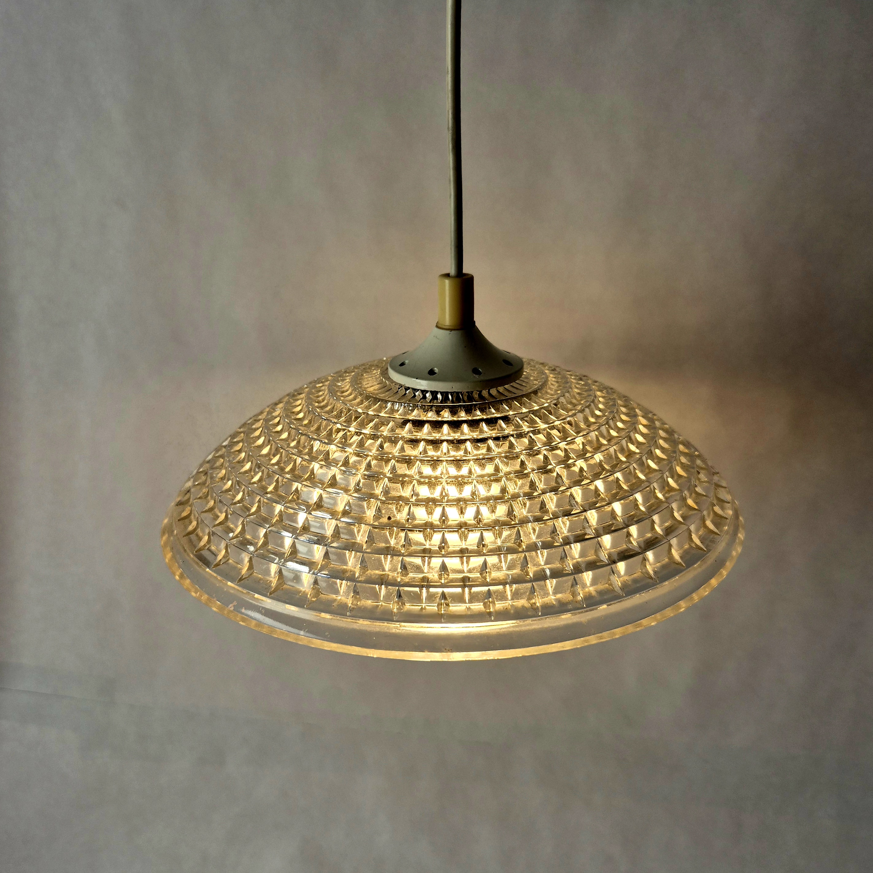Glazen hanglampje | MCM hanglamp | Glazen hanglamp strak design