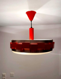 Vintage jaren 70 hanglamp, grote design hanglamp
