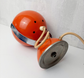 Vintage Space age | Jaren 70 oranje Eyeball | Tafellamp
