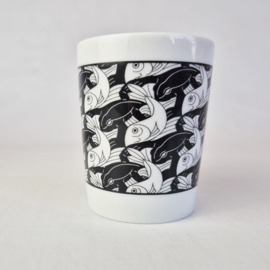 M.C. Escher mokken | Douwe Egberts beker