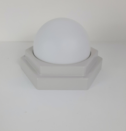 Prachtige vintage design plafondlamp Herda, jaren 80 plafonniere