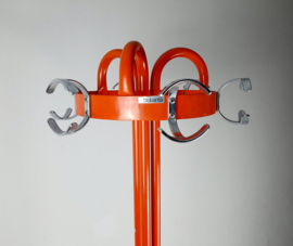 Vintage jaren 70 Brabantia kapstok | Oranje staande kapstok