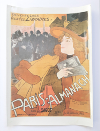 Paris Almanach vintage reproductie | Georges de Feure | 1894 | Edité par Sagot