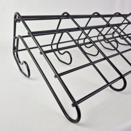 Vintage IKEA FRAN kapstok zwart