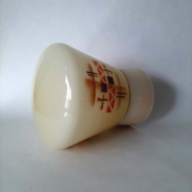 Jaren 50 plafondlamp | Schroefbol plafonniere | Kleurrijke plafondlamp