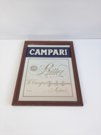 Vintage spiegel Campari | Reclamebord | Campari Italy