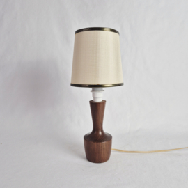 Vintage houten Tafellamp | Lamp uit de jaren 60