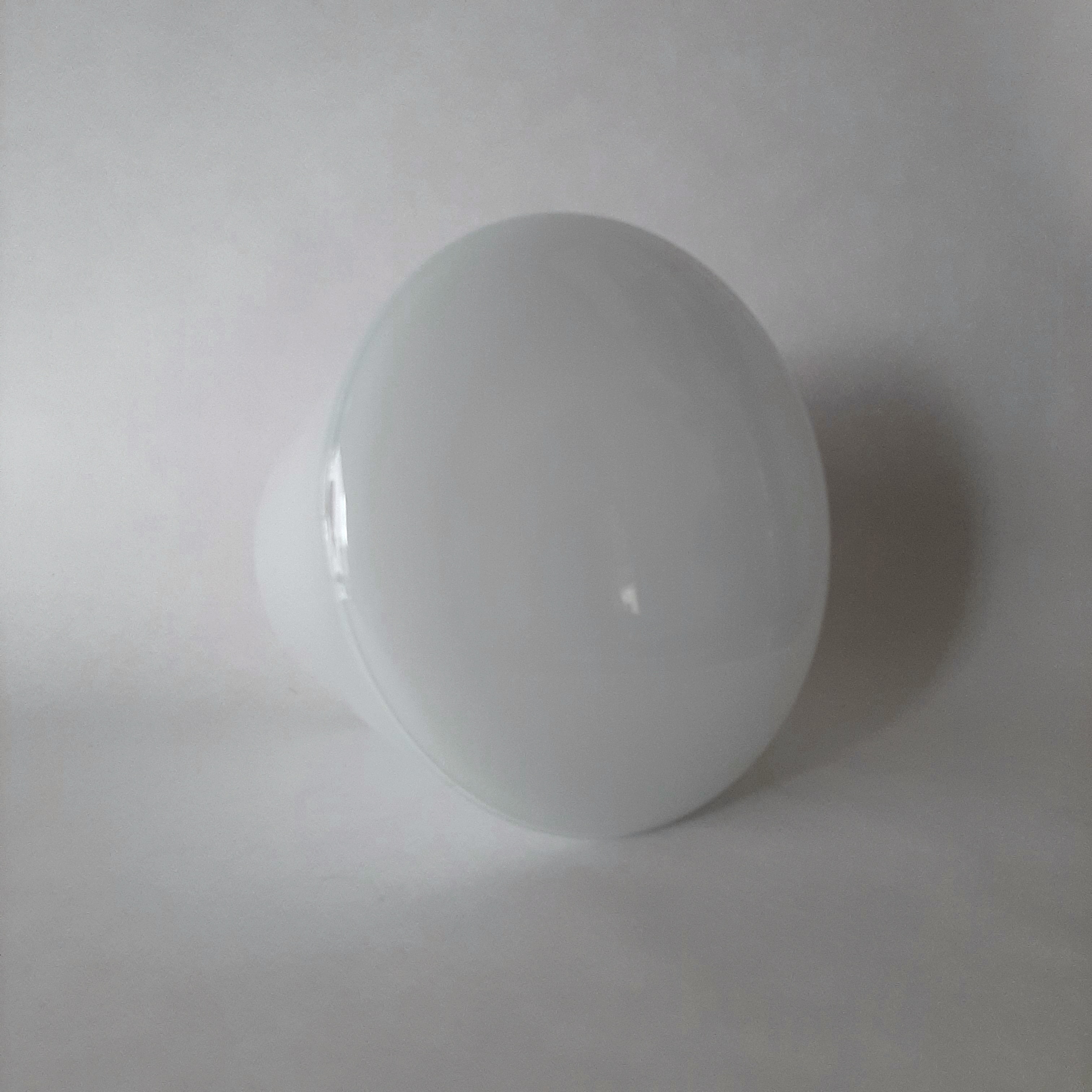 Jaren 30 lampenkap opalineglas | Art Deco glazen schroefbol | Lampenkap ter vervanging