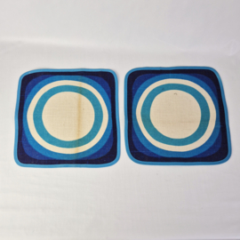 Set van 4 jute Space Age Placemats