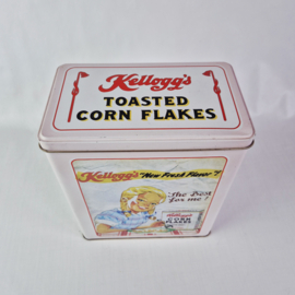 Vintage blik 'Kellog's Toasted Corn Flakes'