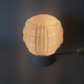 Thabur Art Deco plafondlamp in roze | Pastelroze schroefbol
