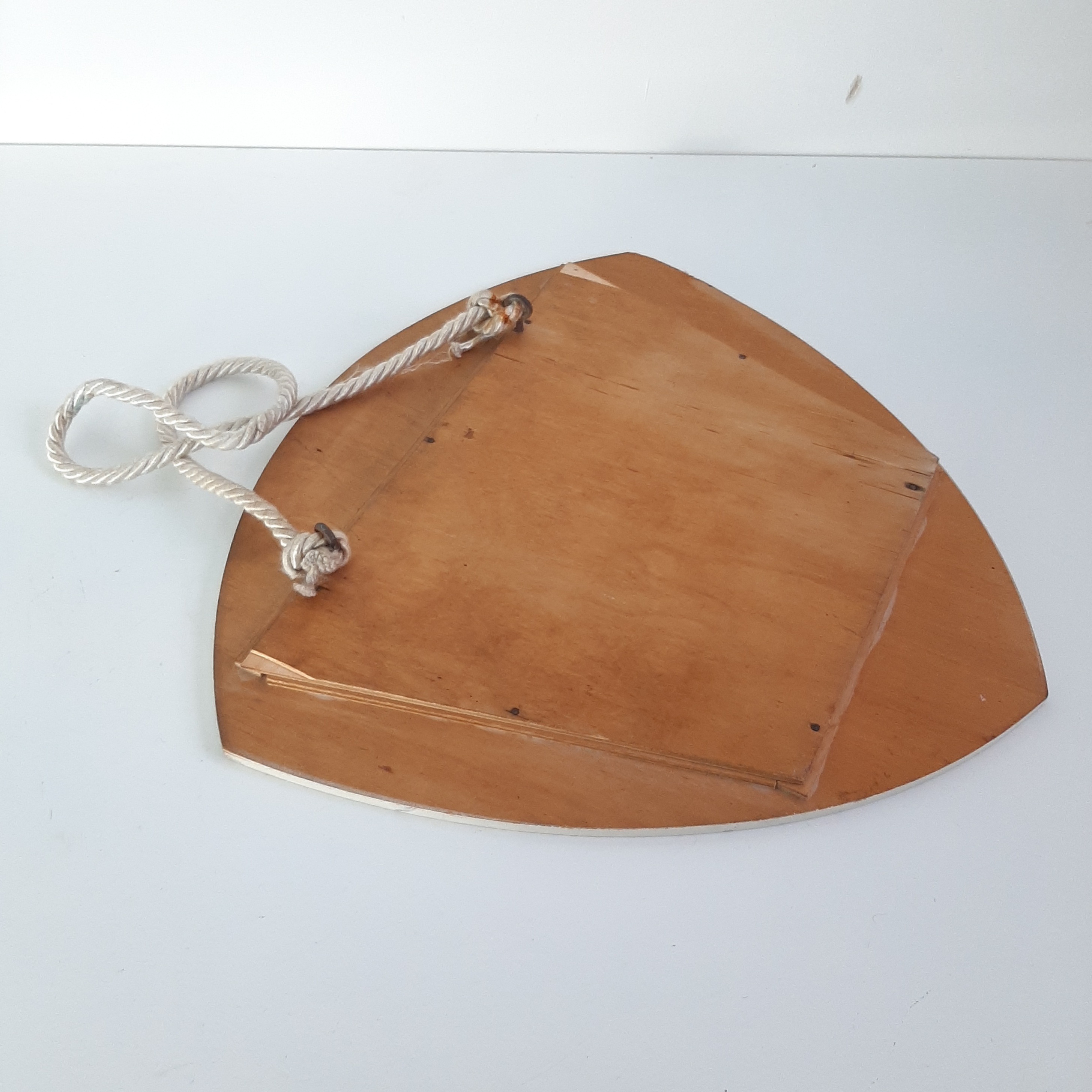 MCM spiegel | Midcentury modern wandspiegel hout | Vintage spiegel voor meisjes