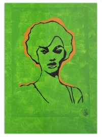 Retro Pop Art Ansichtkaarten Set van 3
