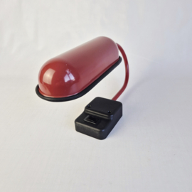 Vintage Rode Wandlamp | Leeslamp
