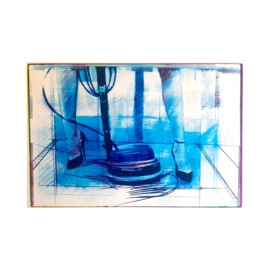 Zeefdruk Steven Scheffer | Proefdruk 1/1 | Doe de boen | Origineel kunstwerk Steven Scheffer 1981