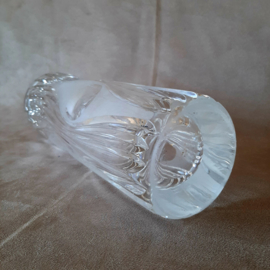 Vintage vaas, Bohemian glazen vaas uit de jaren 70
