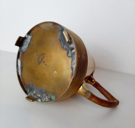 Art Deco theeset van J. N.  Daalderop Tiel | Theekan, suikerpot en melkkan | Jaren 30
