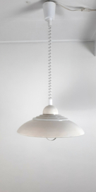 Space Age hanglamp, Knud Christensen, Deens design, UFO lamp