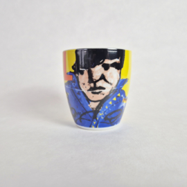 Herman Brood espresso kopje | Porseleinen kopje | 'Elvis' kopje