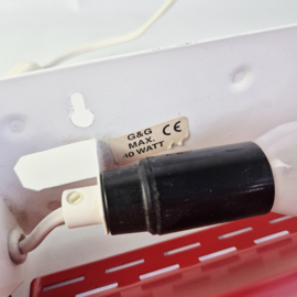 Leeslamp G&G in rood