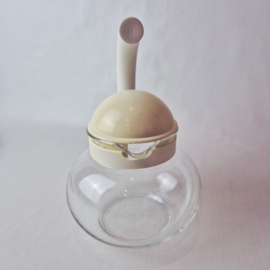 Vintage Guzzini Italy hittebestendige glazen kan