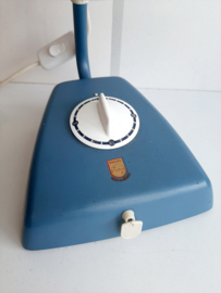 Vintage Philips tafellamp | Bureaulamp blauw