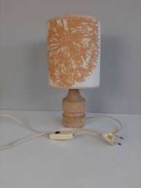 Vintage keramische tafellamp | Schemerlamp | Jaren 70 lamp