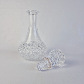 Cristal d'Arques-Durand karaf met 'Longchamp' diamantgeslepen ontwerp