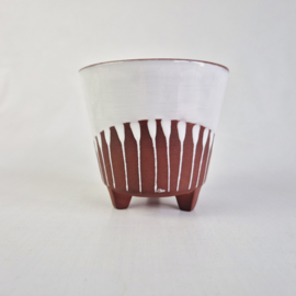 Jaren 60 Bloempot op Pootjes