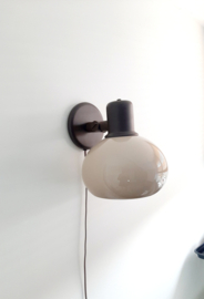 Vintage Herda Wandlamp | Jaren 70 Lamp | Mushroomlamp